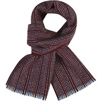 Dante Softer Wollschal mit Kleinmuster und Fransen in 0 von Dante