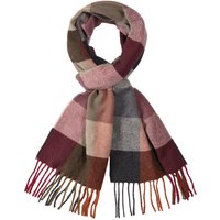 Dante Wollschal mit Fransen und Überkaros von Dante