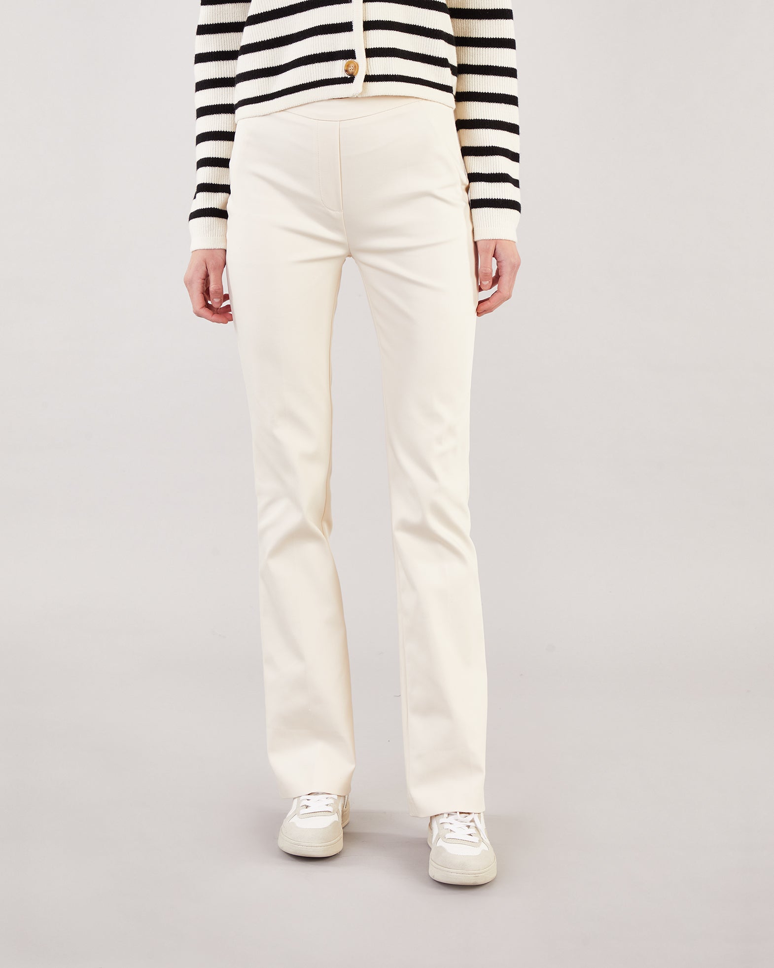 Dante6 Azumi Flare Pants Cream von Dante6