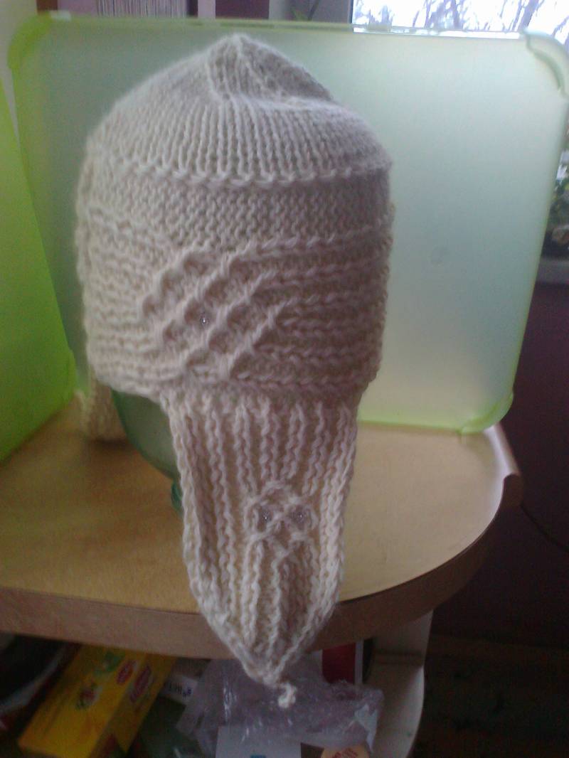 Woll Kapuze Mit Ohren von Danuteja