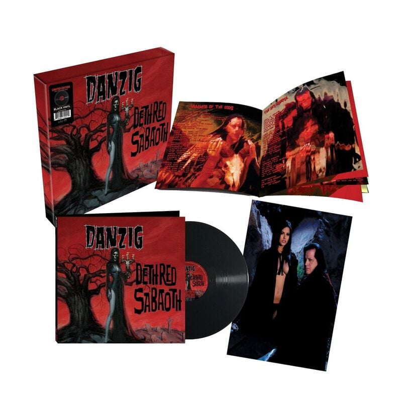 Danzig Deth red sabaoth LP multicolor von Danzig