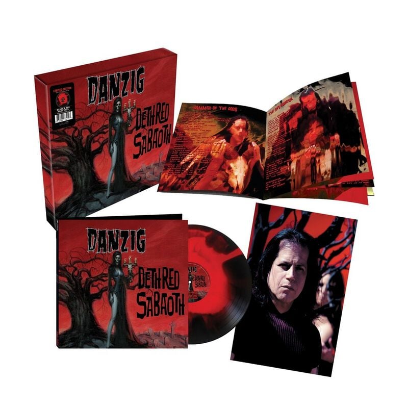 Danzig Deth red sabaoth LP multicolor von Danzig