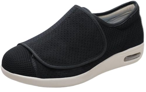 Diabetiker Schuhe Herren Extra Weit Gesundheitsschuhe Arthritis Ödem Therapeutische Schuhe Orthopädische Schuhe Bequemer Rehaschuhe Hallux Valgus Schuhe Wanderschuhe Schuhe (Color : 3, Size : 53) von DaoGeSir