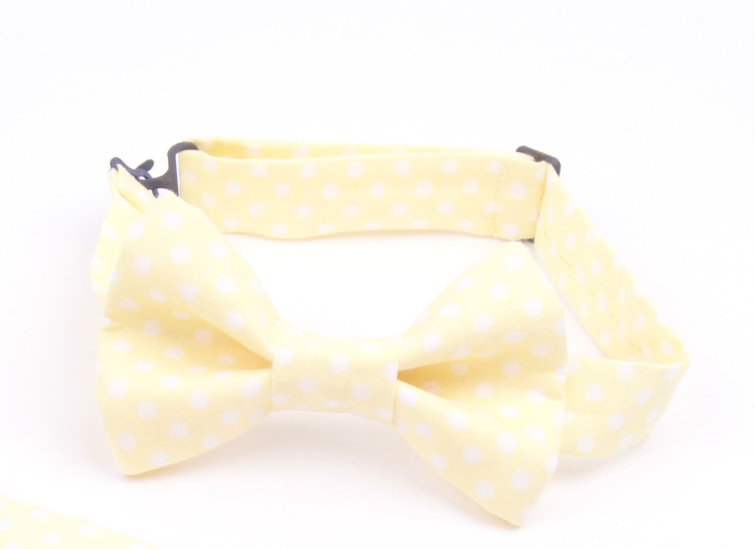 Gelb Polka Dot Bow Tie, Jungen Gelben Fliege, Herren Gelb Tupfen, Zitrone Kinder Baby von DapperGent
