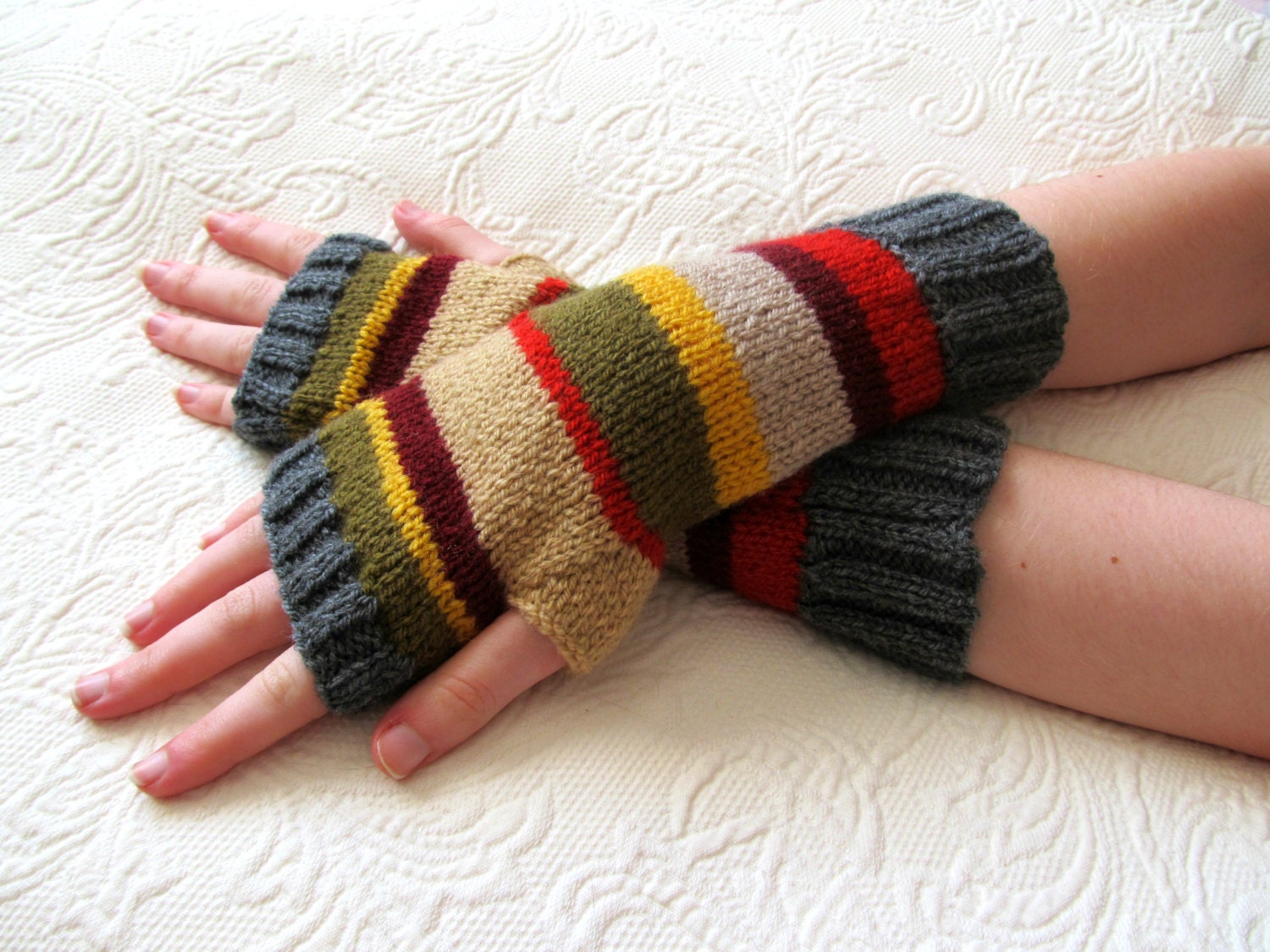 Dr Who Armstulpen/Geschenk Fingerlose Große Dr Who Armstulpen/Geschenk Fingerlose Große von DapperLilBlackbird