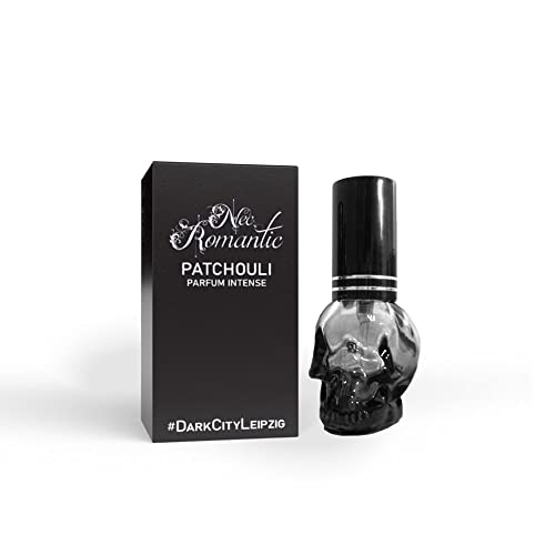 DarXity NecRomantic intense - Patchouli Parfüm mit extrem starkem Patchouliduft im Skull Zerstäuber, 8ml von DarXity
