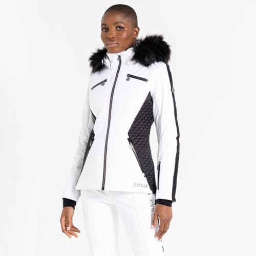 Dare 2b Damen Mastery Jacket baby jacke, White/Black, von Dare 2b