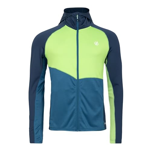 Dare 2b AssimilateI II Core Stretch Herrenjacke mit durchgehendem Reißverschluss, Moonlight Denim/Green Flash, XXL von Dare 2b