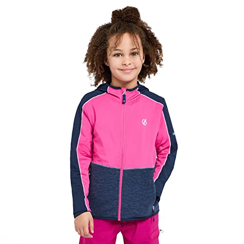 Dare 2b Baby-Mädchen Hasty Iii Core Stretch Pullover, Nightf/RasRo, 122 von Dare 2b