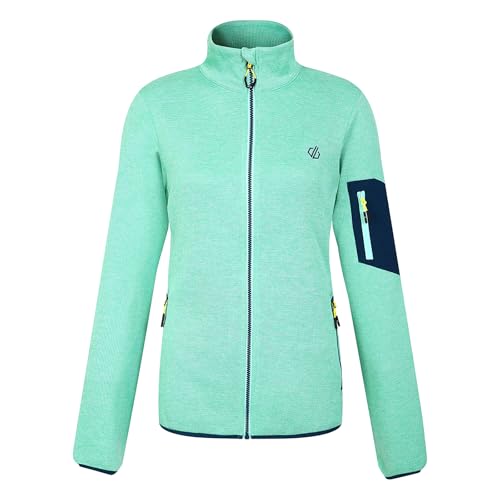 Dare 2b Damen Active Mountain Series Zip Through Fleece, grün, 40 von Dare 2b