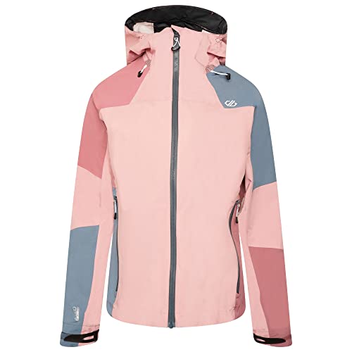 Dare2b Damen Checkpoint IIIJkt Jacke, Powder Pink/Mesa Rose/Bluestone, 46 von Dare2b