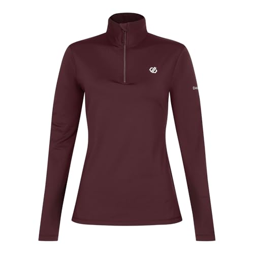 Dare 2b Damen Dare2b Women's Lowline Ii Lightweight Core Stretch Midlayer Unterhemd, Feige, 38 von Dare 2b