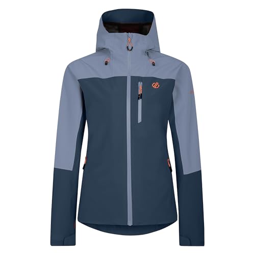 Dare 2b Damen Dare2b Women's Mountain Series Waterproof Jacket Outdoor-Jacken, Moonlight Denim, 42 von Dare 2b