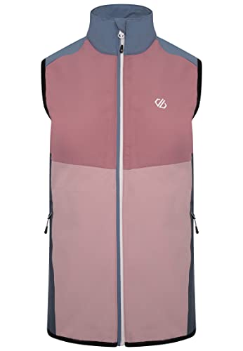 Dare2b Damen Duplicity II Vest Jacke, Mesa Rose/Powder Pink/Bluestone, 38 von Dare2b