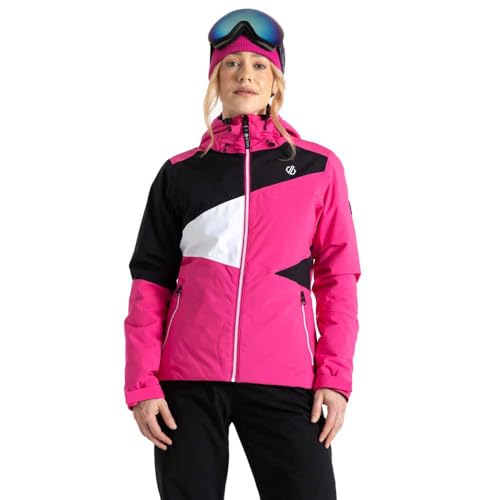 Dare 2b Damen Eisjacke Jacke, Reines Rosa/Schwarz, 40 von Dare 2b