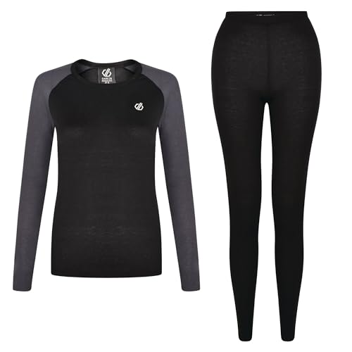 Dare 2b Damen Exchange Iii B/L Baselayer-Set, Schwarz/Ebenholz, 40 von Dare 2b