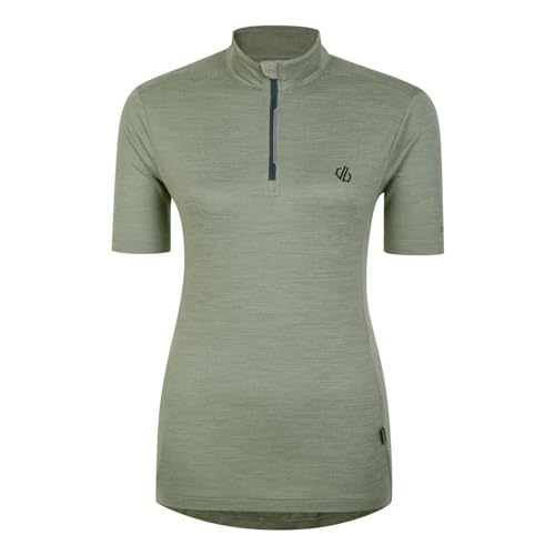 Dare 2b Damen Reflektierendes Radtrikot Yoga-Shirt, Lilypdgrnmrl, 44 von Dare 2b