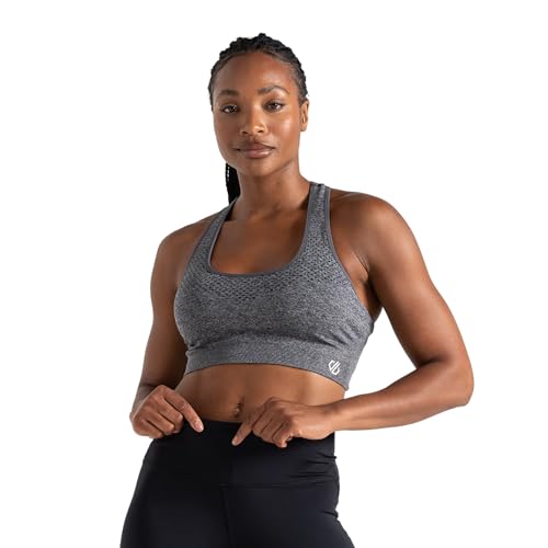 Dare 2b Damen Sport-BH Dont Sweat It II, Ebony Grey, M - Bust 35.5" (90.17cm) von Dare 2b