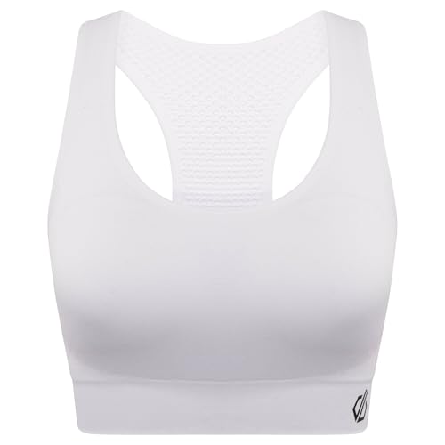 Dare 2b Damen Sport-BH Dont Sweat It II, weiß, M - Bust 35.5" (90.17cm) von Dare 2b