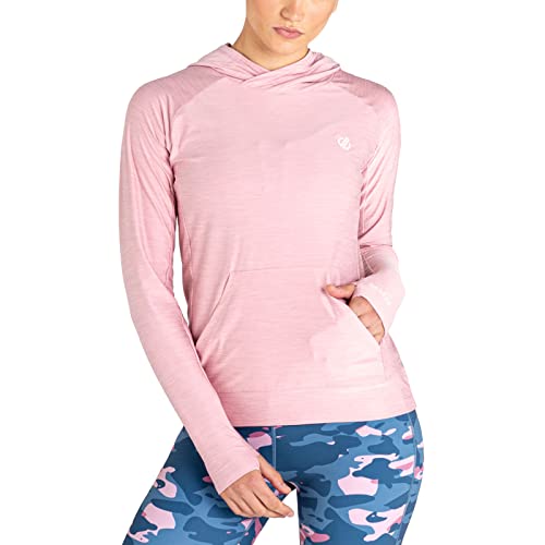 Dare 2b Damen Sprint CTY Hoodie Pullover, Powder Pink, 38 von Dare 2b