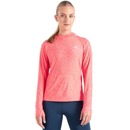 Dare 2b Damen Sprint City Kapuzenpullover, True Pink, 40 von Dare 2b