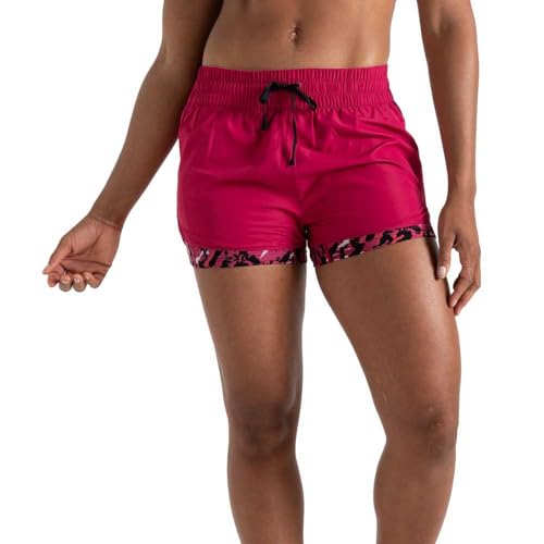 Dare 2b Damen Sprint Up 2-in-1 Wander-Shorts, Rose, 40 von Dare 2b
