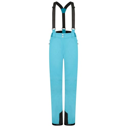 Dare 2b Effused II Pant Damen-Skisalopette-Hose Wasserdichtes und atmungsaktives Recyclingmaterial - verstellbares Taillensystem und Hosenträger, Schneefang - Normale Beine von Dare2b