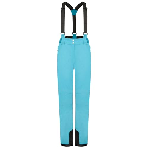 Dare 2b Effused II Pant Damen-Skisalopette-Hose Wasserdichtes und atmungsaktives Recyclingmaterial - verstellbares Taillensystem und Hosenträger, Schneefang - Normale Beine von Dare2b