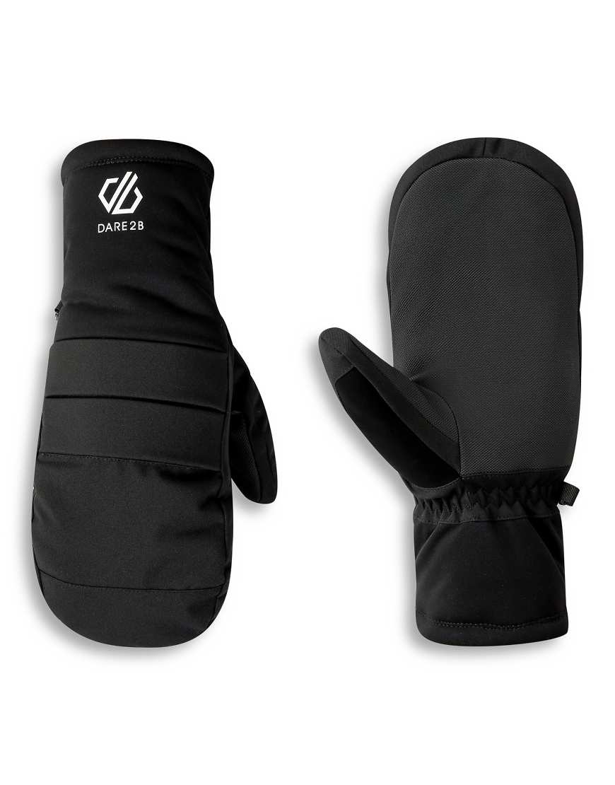 Dare 2b - Freeride - Wasserfeste Unisex-Fäustlinge in Schwarz von Dare 2b