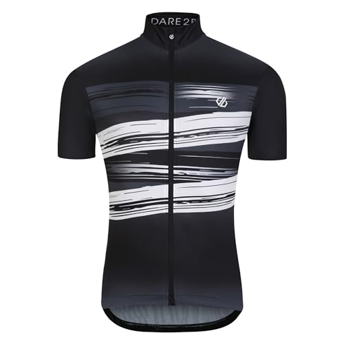Dare 2b Herren Aep Pedal S/S Jersey T-Shirt, Schwarz, XL Dare 2b Herren Aep Pedal S/S Jersey T-Shirt, Schwarz, XL von Dare 2b