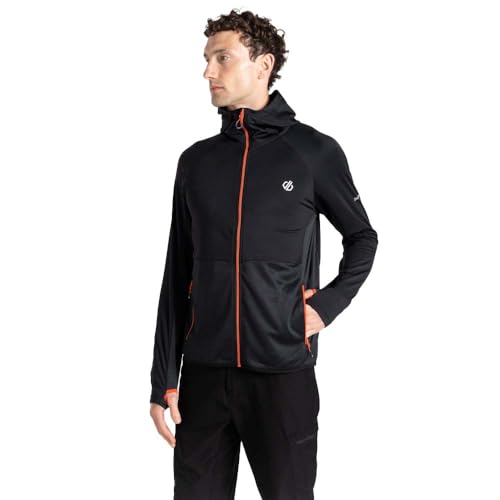 Dare 2b Herren Dare2b Assimlilate Ii Core Stretch Midlayer Outdoor-Jacken, Schwarz, XXL von Dare 2b