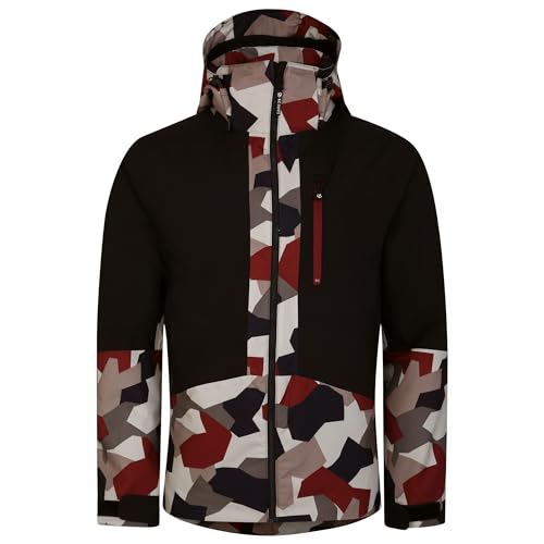 Dare 2b Herren Edge Jacket Baby Jacke, Black/Clay Geo Camo, L von Dare 2b