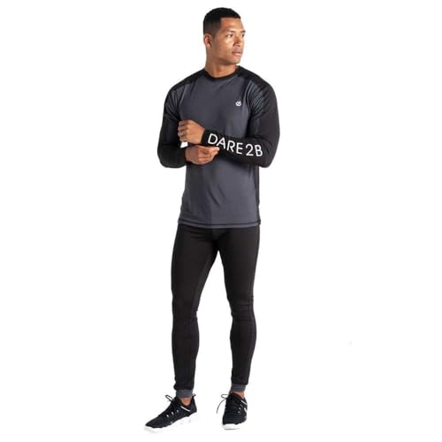 Dare 2b Herren Ollie Baselayer-Set, Schwarz/Ebenholz, XL von Dare 2b