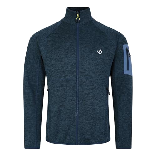 Dare 2b Herren Jacke Outdoorjacke Fleecejacke Mountain Series, Farbe:Dunkelblau, Größe:L, Artikel:-ZV7 Moonlight Denim von Dare 2b