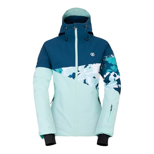 Dare 2b Ice III Damen-Skimantel, atmungsaktiv, wasserdicht, Moonlight Denim/Water Ballet, 40 von Dare 2b