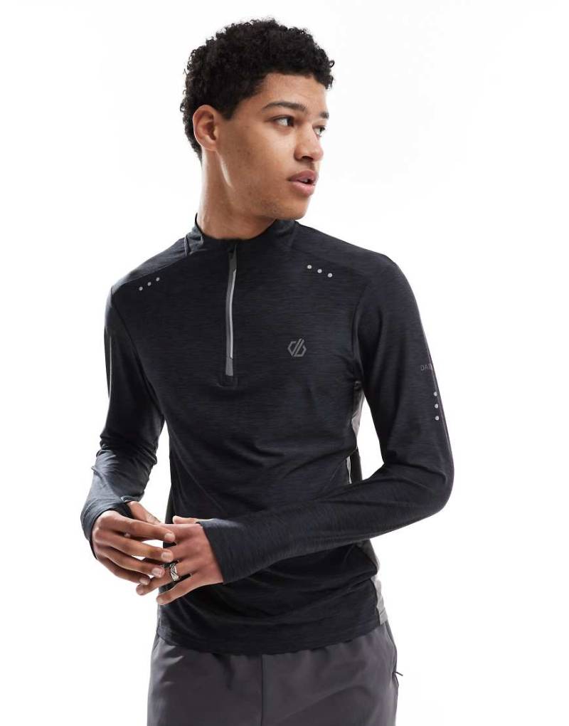 Dare 2b - Power Up III - Trikot-Oberteil für Herren in Schwarz-Grau von Dare 2b