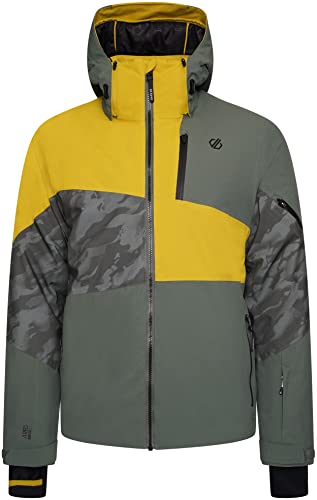 DARE2B Herren Skijacke Winterjacke Jacke Kapuze Supernova II Jacket, Farbe:Mehrfarbig, Artikel:-RSB dckgrn/dckgr, Größe:2XL von Dare 2b