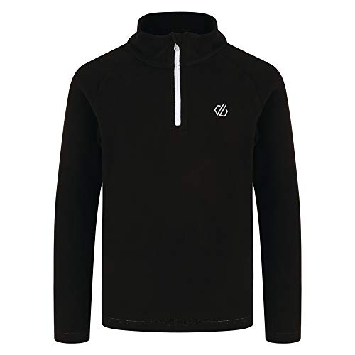 Dare 2b Unisex Kinder Freehand 170 GSM Half Zip Outdoor Active Fleece, Schwarz, 11-12 von Regatta