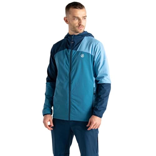 Dare2B Lattitudinal III Softshell - Herren Jacke | Wasserabweisende Beschichtung - Blau - L von Dare 2b