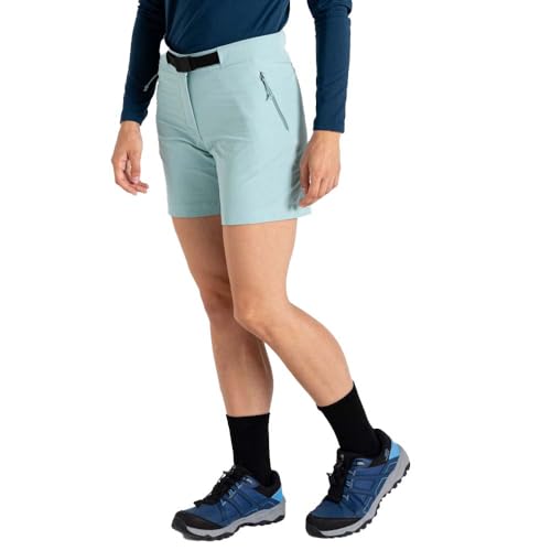 Dare2B Melodic Pro II Short - Damen Short | Abnehmbarer Gürtel - Blau - 40 von Dare 2b