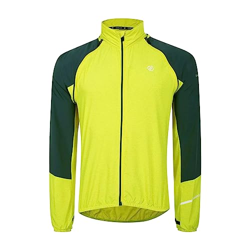 Dare2B Oxidate Windshell - Herren Jacke | mit abnehmbaren Ärmeln - Gelb - XL von Dare 2b