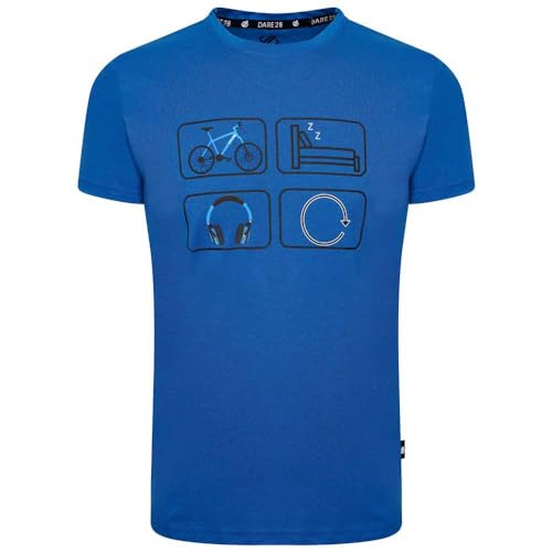 Go Beyond – Kurzärmliges Grafik-T-Shirt von Dare 2b