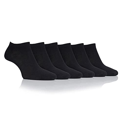 Dare to Wear Frauen 6 Paars Einfache atmungsaktive Trainersocken 37-41 von Dare to Wear