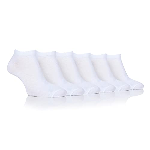 Dare to Wear Frauen 6 Paars Einfache atmungsaktive Trainersocken 37-41 von Dare to Wear