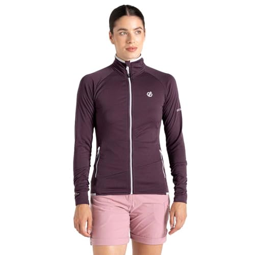 Dare 2b Emerging Damen Stretchjacke mit durchgehendem Reißverschluss, Deep Plum, 44 von Dare2b