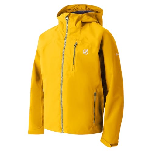 Dare 2b Roam Jungen Jacke mit durchgehendem Reißverschluss, wasserdicht, Goldgelb, 11-12 Years von Dare2b