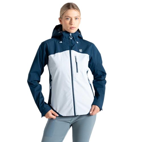 Dare 2b Torrek II Damenmantel mit durchgehendem Reißverschluss, wasserdicht, Skyway/Moonlight Denim, 40 von Dare2b