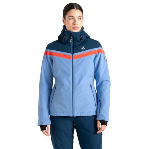 Dare2B Damen Womens Flurry Jacket Skijacke, Hortensienblau, Rot, 42 von Dare2b