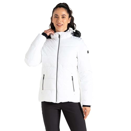Dare2b Damen Womens Glamorizev Jacket Skijacke, weiß, 38 von Dare2b