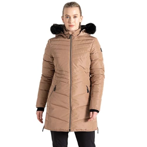 Dare2B Damen Womens Striking Iv Jacket Isolierte Jacke, beige, 44 von Dare2b